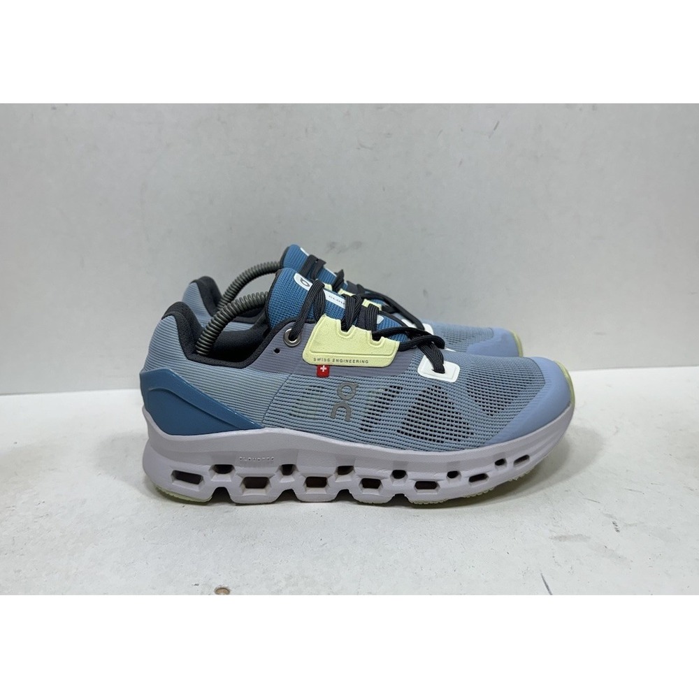 On Cloudstratus Womens Size 6 Chambray Lavender Running Shoes Sneaker 39.98658
